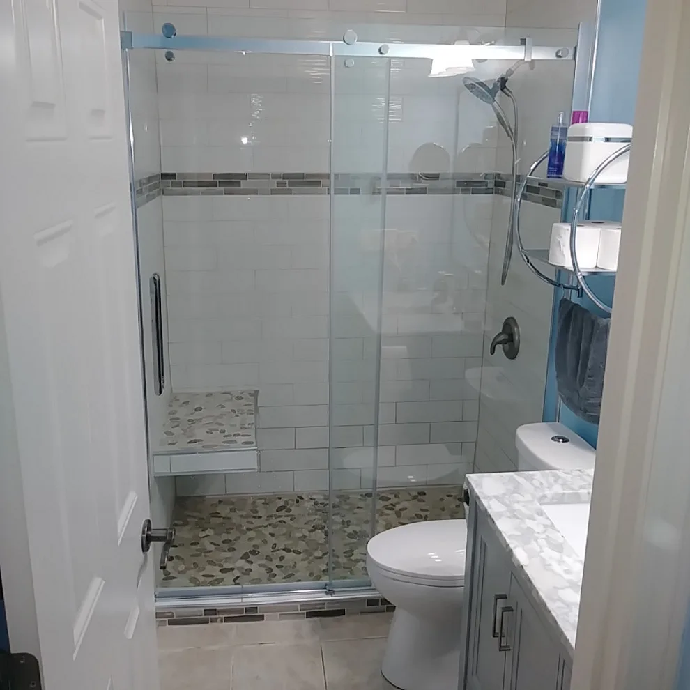 Restroom Renovation by K's Construction - Photo 6
