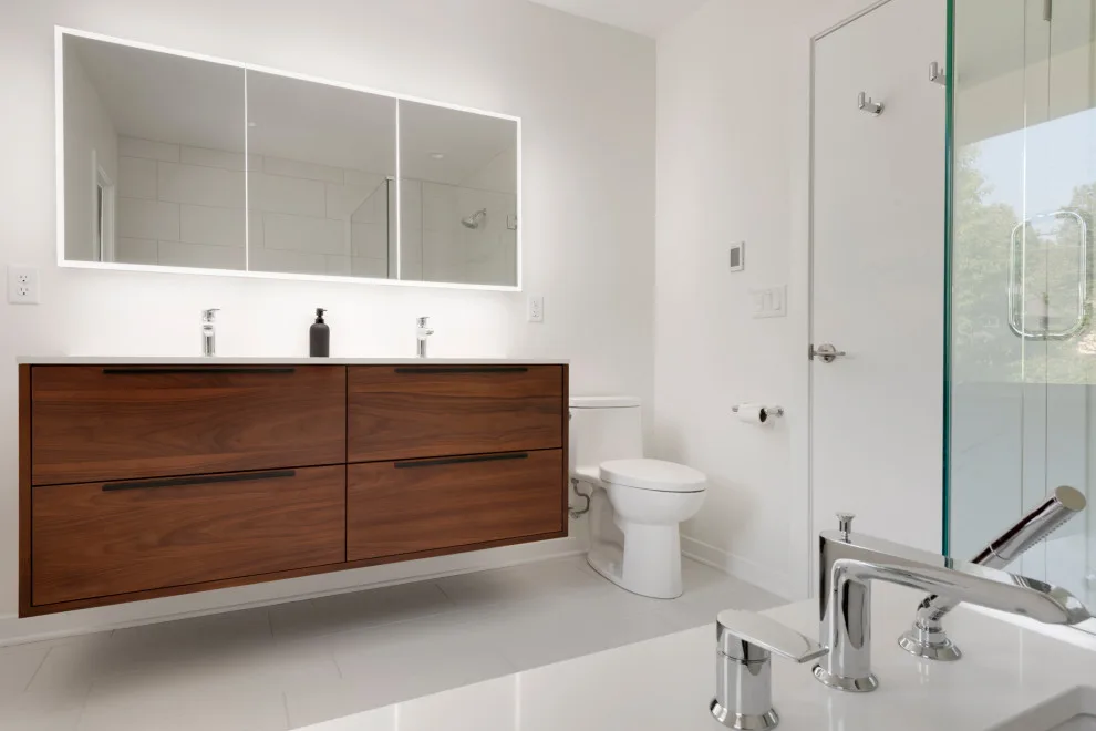 Restroom Renovation Adjacent to Walker Art by Prima Construction - Photo 4