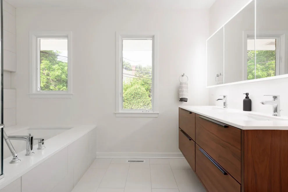 Restroom Renovation Adjacent to Walker Art by Prima Construction - Photo 6