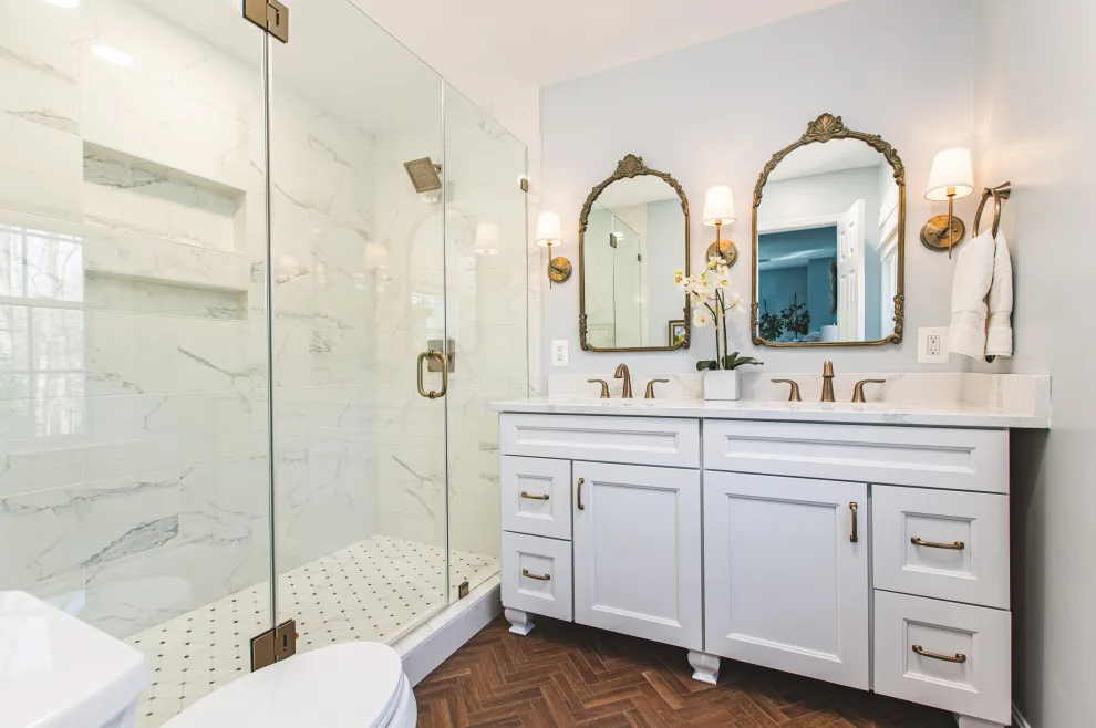 Oakton VA Bathroom Renovation by Fairfax Kitchen And Bath - Photo 2