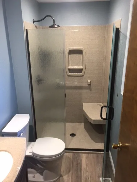 Salem Modern Bathroom Renovation by ER Renovation, Inc. - Photo 2