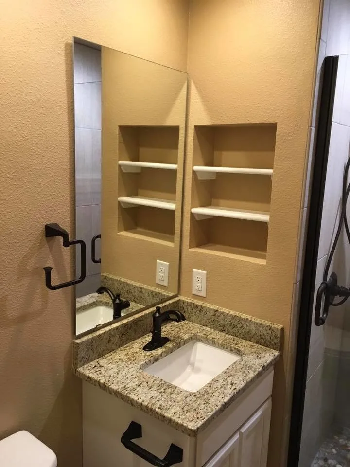 Renovated Master Bathroom by D.R. Construction - Photo 4