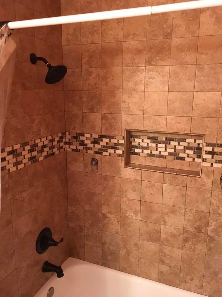 Renovated Master Bathroom by D.R. Construction - Photo 2