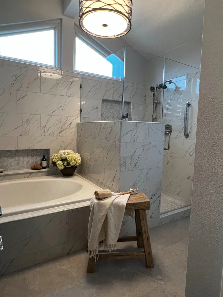 Walnut Bathroom Renovation by Anderson Reconstruction, Inc - Photo 2