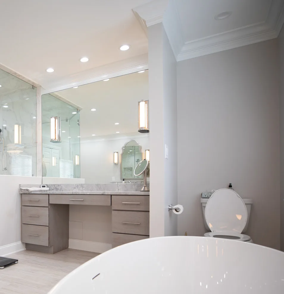 McLean VA Master Bath Renovation and Custom Closet Design by Virginia Kitchen & Bath - Photo 43