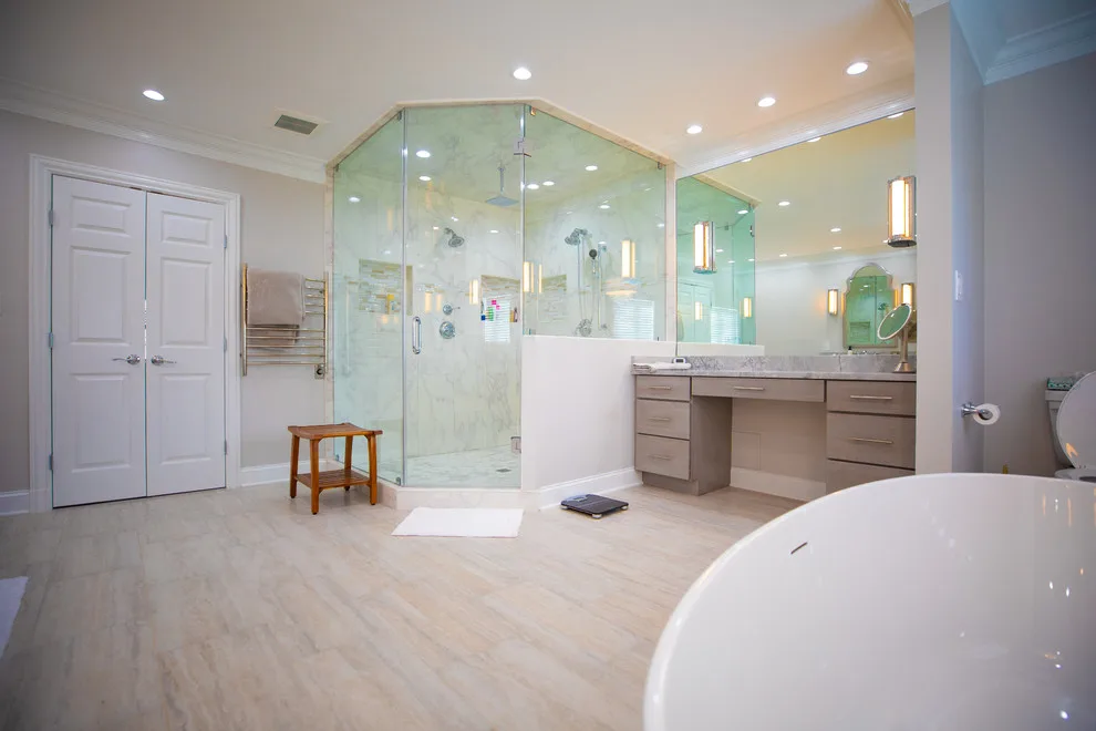 McLean VA Master Bath Renovation and Custom Closet Design by Virginia Kitchen & Bath - Photo 44
