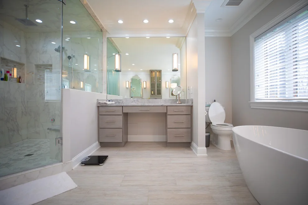 McLean VA Master Bath Renovation and Custom Closet Design by Virginia Kitchen & Bath - Photo 9