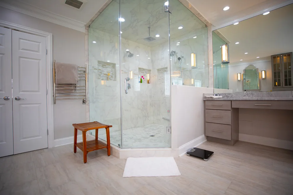McLean VA Master Bath Renovation and Custom Closet Design by Virginia Kitchen & Bath - Photo 6