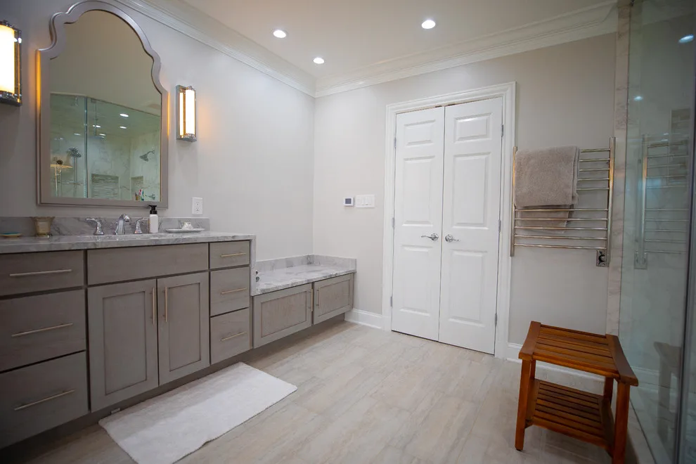 McLean VA Master Bath Renovation and Custom Closet Design by Virginia Kitchen & Bath - Photo 19