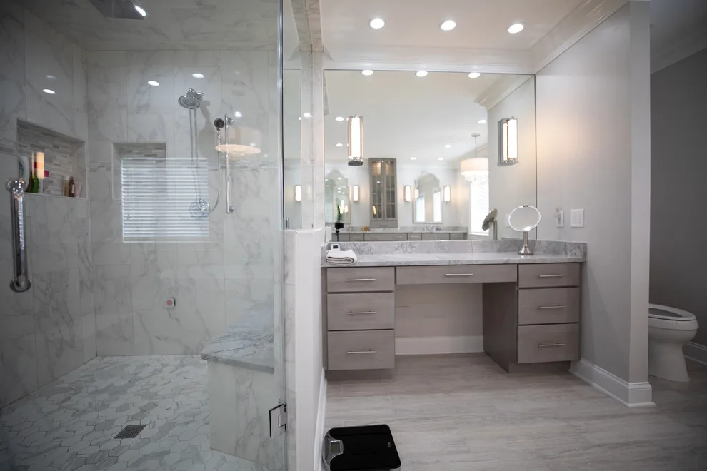 McLean VA Master Bath Renovation and Custom Closet Design by Virginia Kitchen & Bath - Photo 51