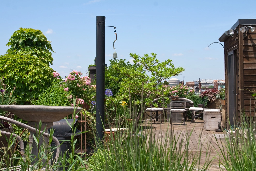 Commonwealth Avenue Rooftop by Matthew Cunningham Landscape Design LLC - Photo 19