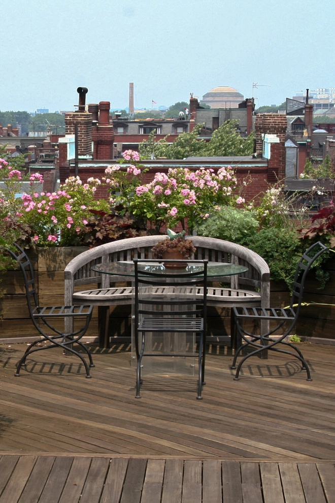 Commonwealth Avenue Rooftop by Matthew Cunningham Landscape Design LLC - Photo 46