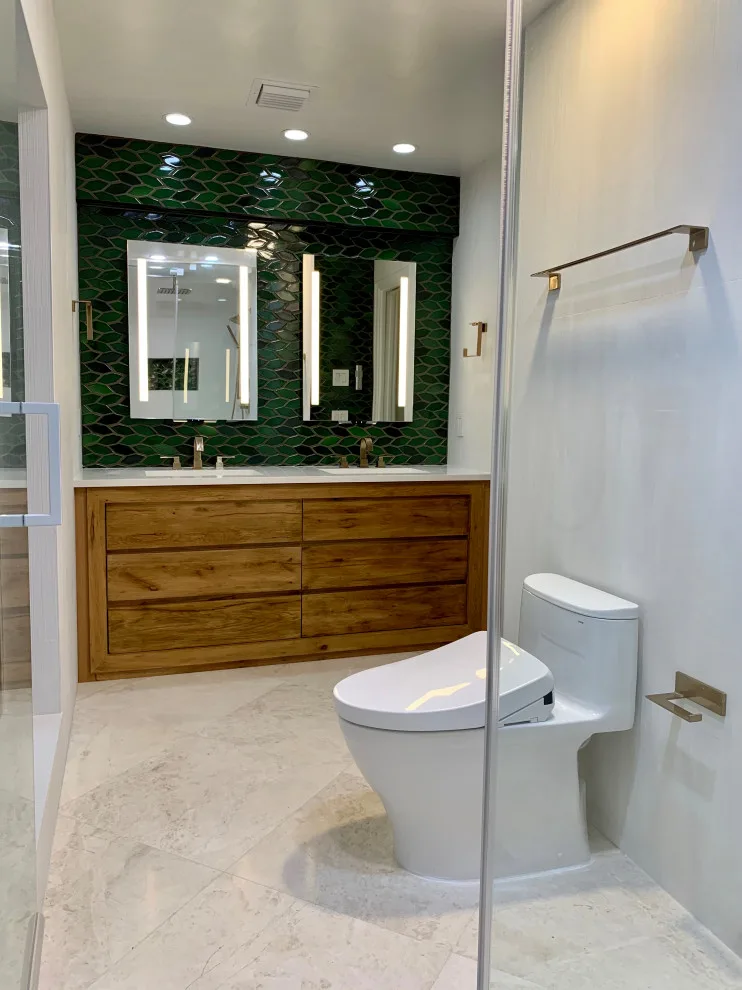 Opulent Bathroom Renovation by DL Flooring & Design - Photo 3