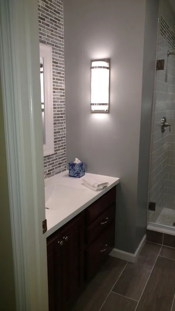 Restroom Renovation by Fulton Contracting, LLC. - Photo 21