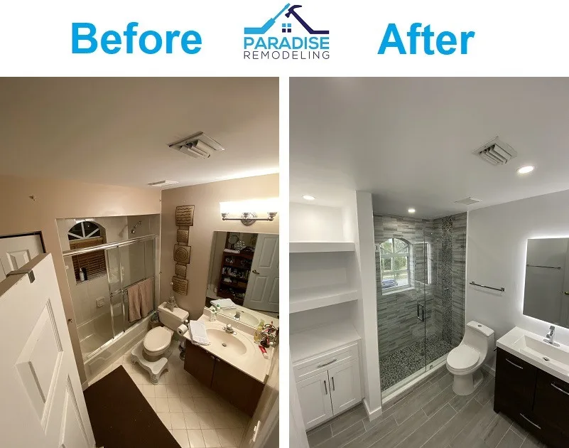 Boca Raton Bathroom Renovation by Paradise Remodeling & Design LLC - Photo 2