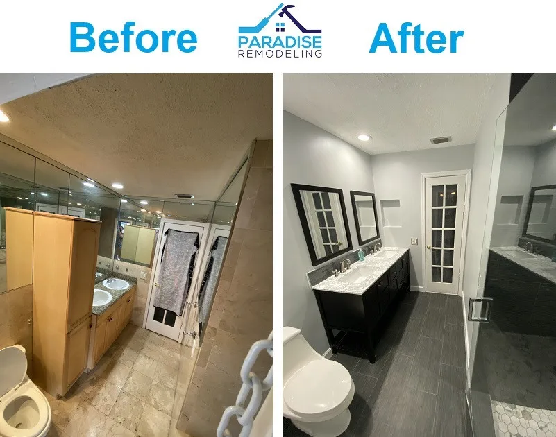 Coral Springs FL Bathroom Renovation by Paradise Remodeling & Design LLC - Photo 6
