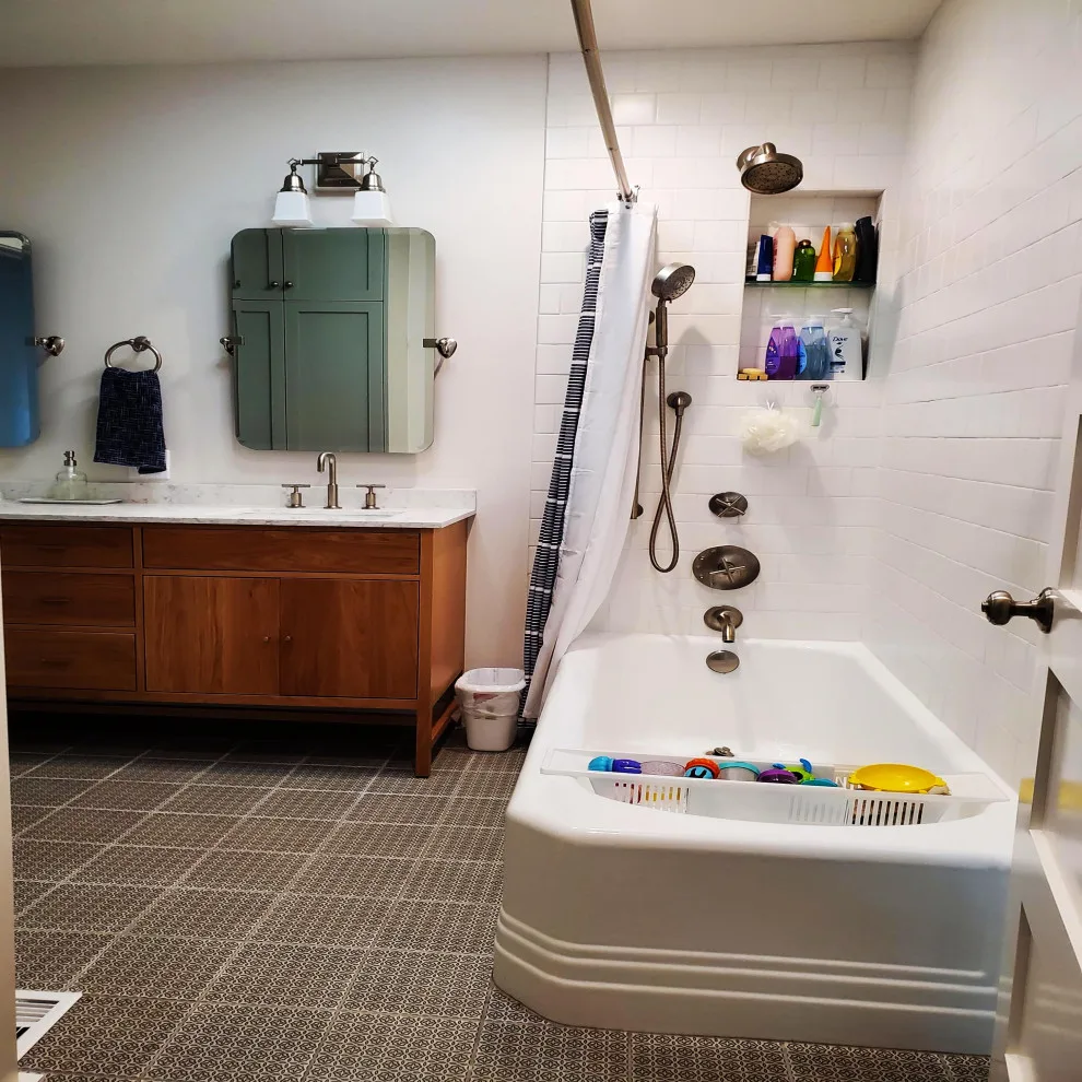 Phinney Ridge Bathroom Upgrade and Expansion by Silver Peak Design Build - Photo 9