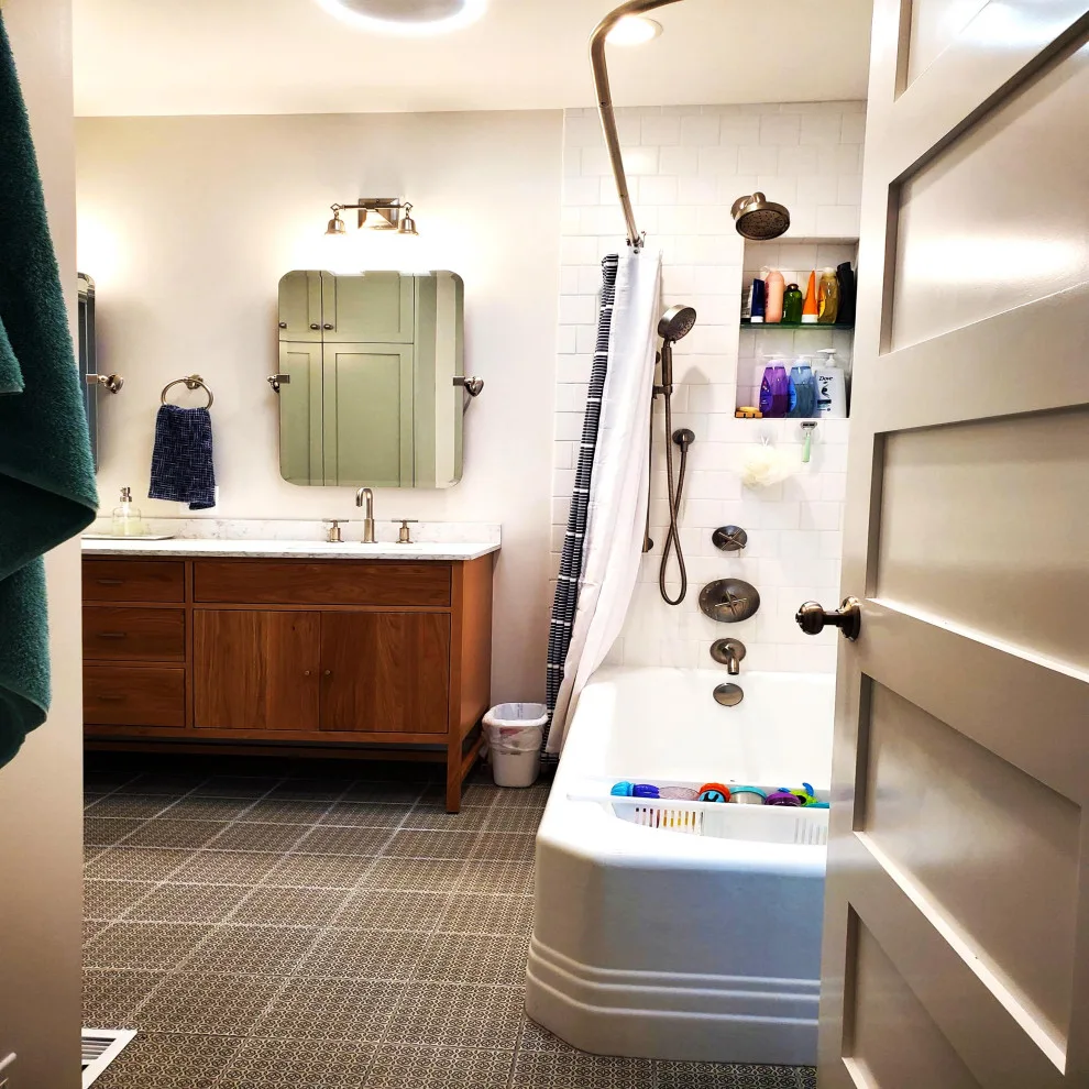 Phinney Ridge Bathroom Upgrade and Expansion by Silver Peak Design Build - Photo 4