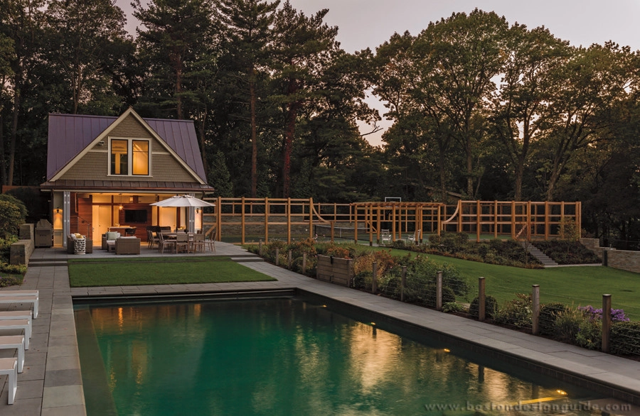 Poolhouse Retreat by Matthew Cunningham Landscape Design LLC - Photo 23