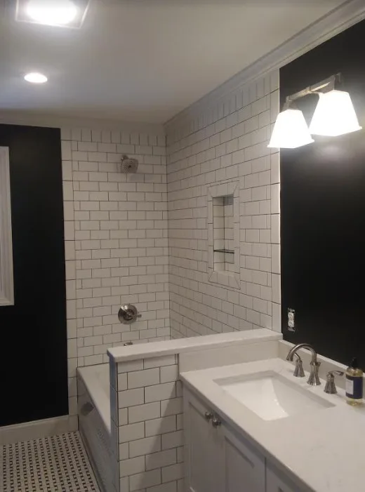 Danny's Bathroom Renovation by C & M Contracting, LLC - Photo 11