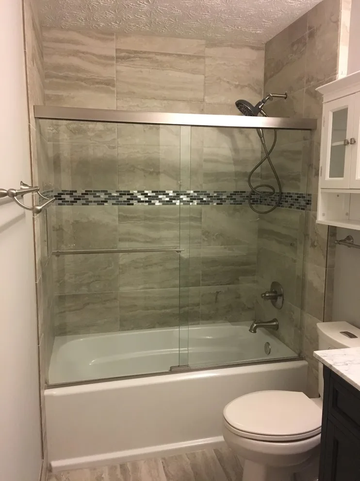 Classic Style, Sliding Door & Independent Vanity by Custom Professional Remodeling, Inc - Photo 2