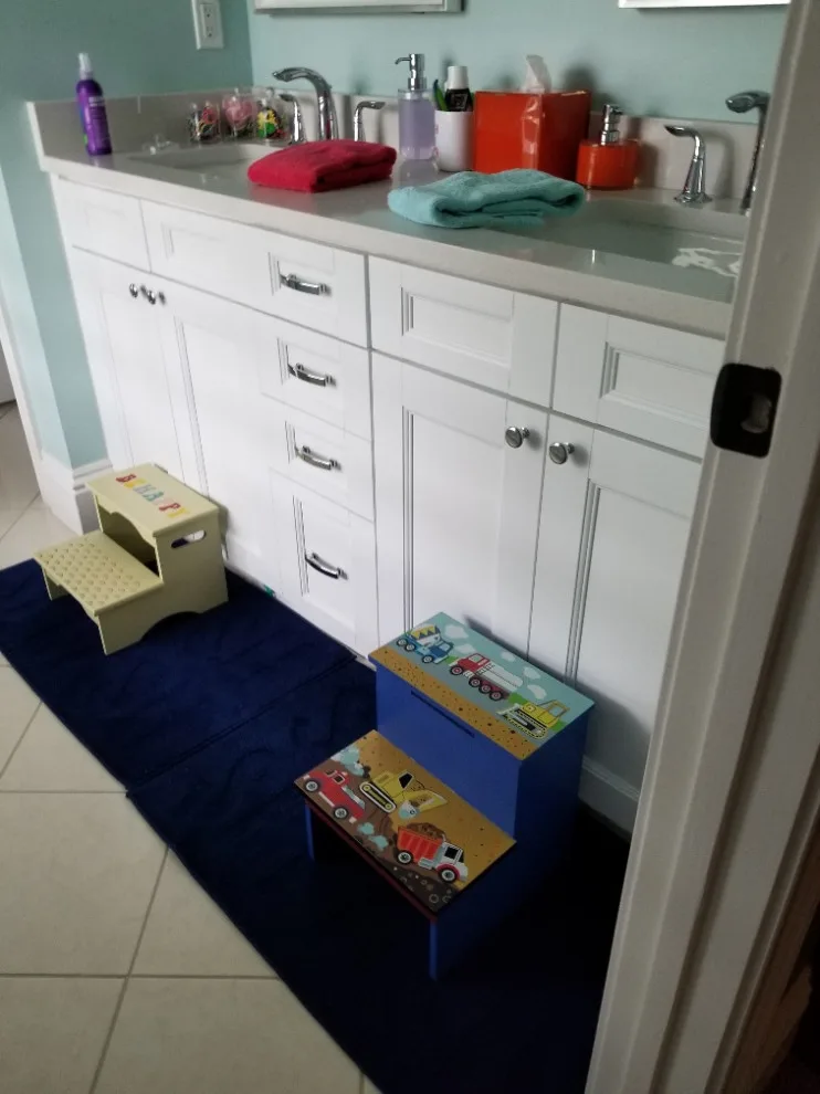 Bathroom Vanity Renovation through Cabinet Refacing by Kitchen Solvers Of Orlando - Photo 2