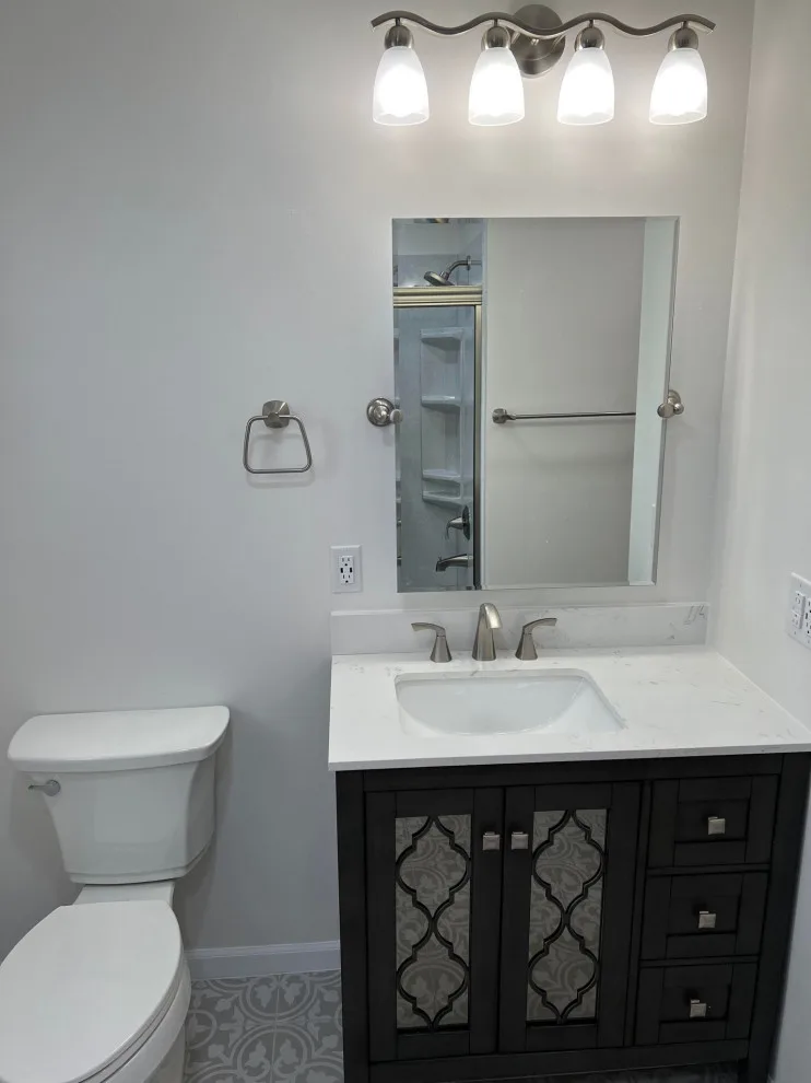 Restrooms by Cedar HIll Renovations - Photo 14