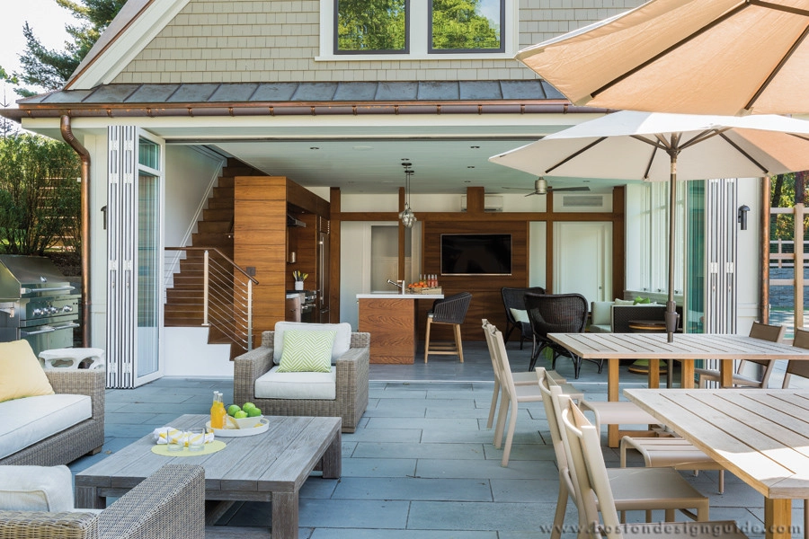 Poolhouse Retreat by Matthew Cunningham Landscape Design LLC - Photo 2