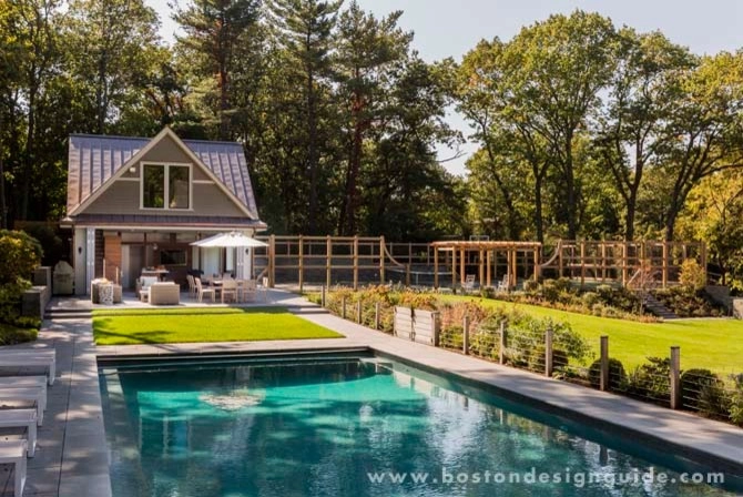 Poolhouse Retreat by Matthew Cunningham Landscape Design LLC - Photo 8