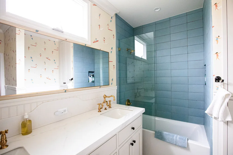 Guest Bathroom at Manhattan Beach by SB Construction & Remodeling - Photo 4