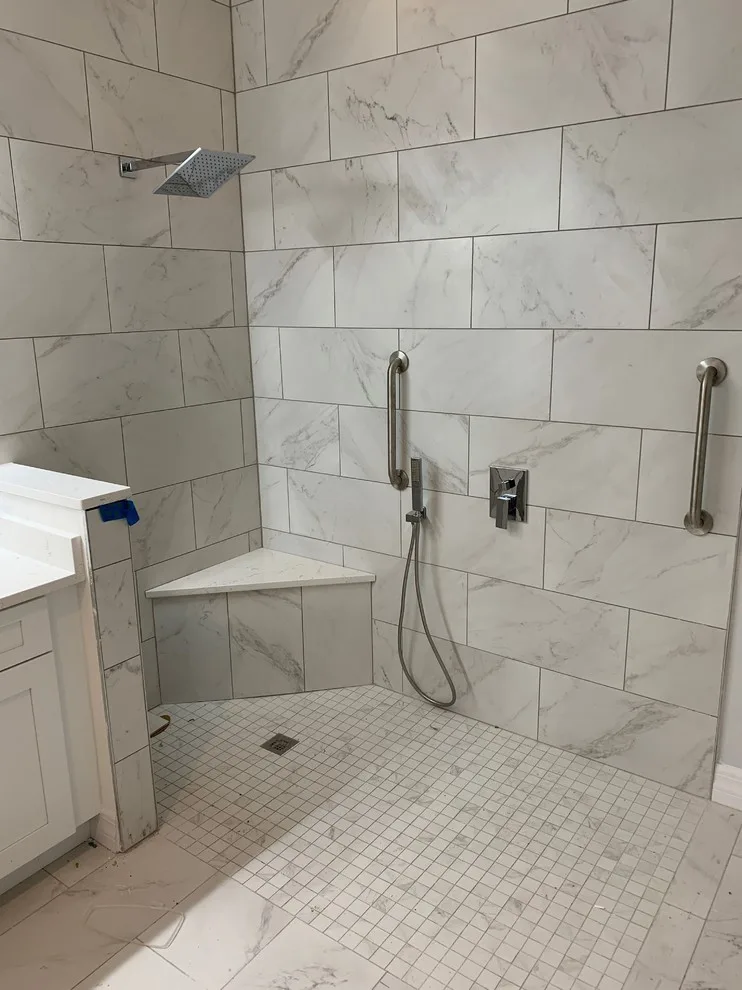 Contemporary Restrooms by Personal Touch Contracting - Photo 7