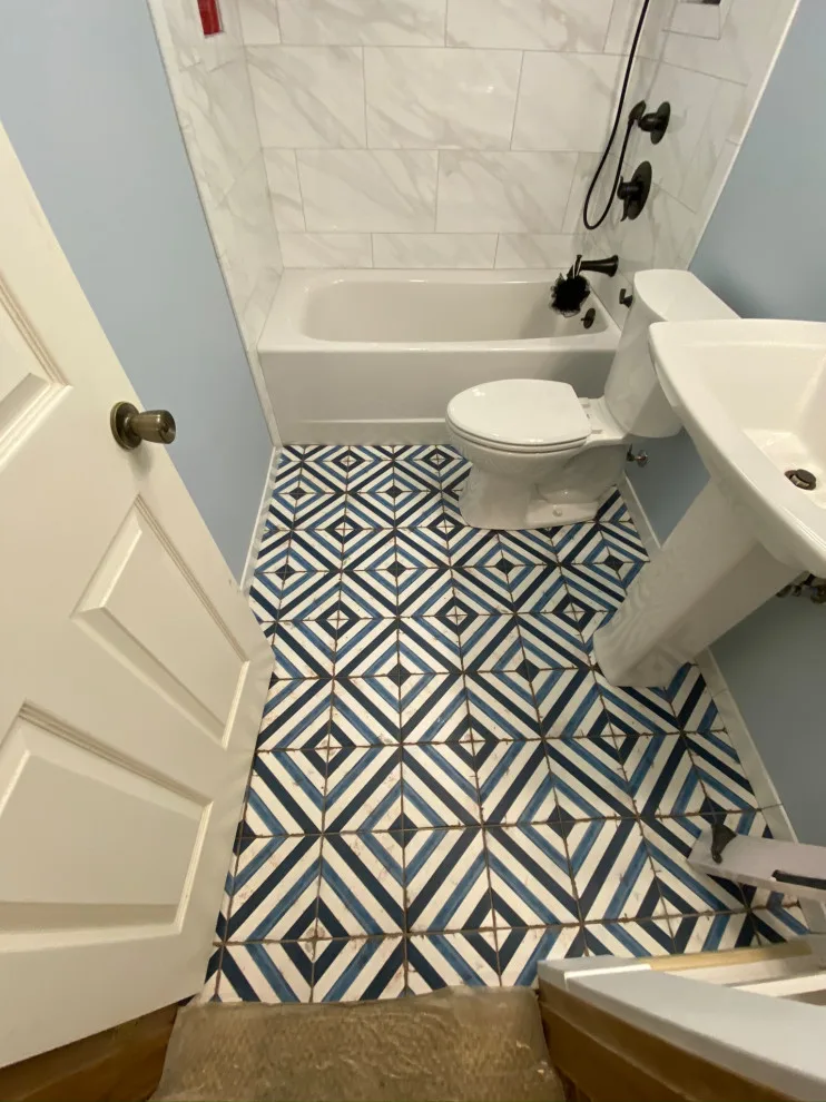 Restrooms by Skip Knoll INC Professional Remodeling - Photo 2