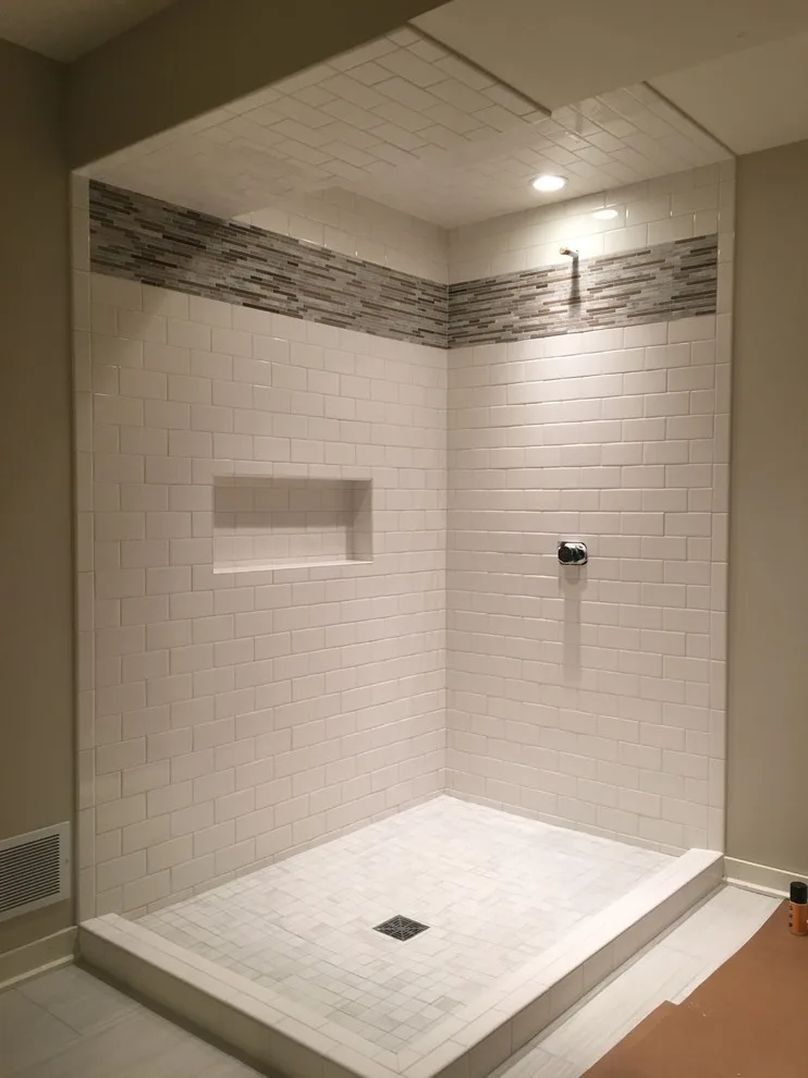 Subway Tile Shower in White by Phoenix Home Solutions, LLC - Photo 4