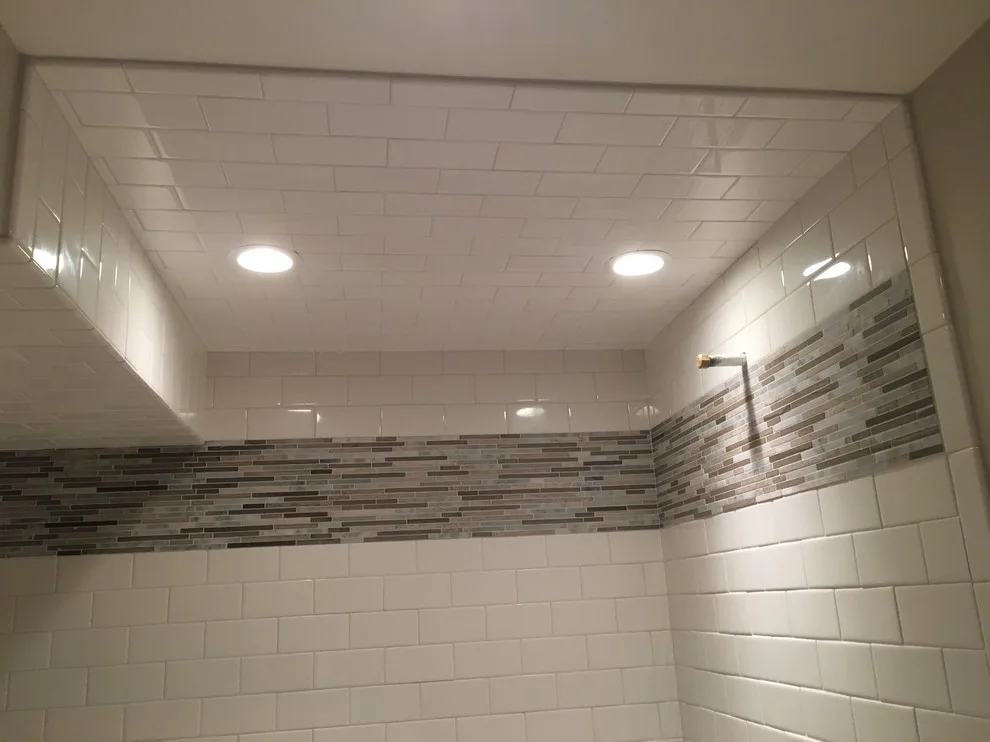 Subway Tile Shower in White by Phoenix Home Solutions, LLC - Photo 5