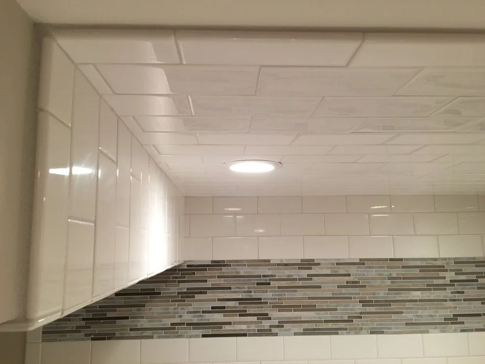 Subway Tile Shower in White by Phoenix Home Solutions, LLC - Photo 6
