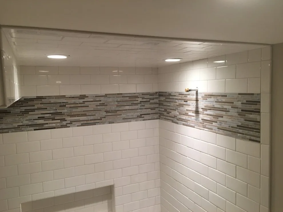 Subway Tile Shower in White by Phoenix Home Solutions, LLC - Photo 3