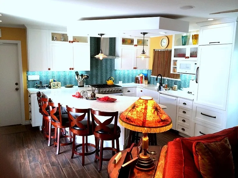 Coastal-Inspired Kitchen Design by Flat Rate Remodeling, Inc. - Photo 3