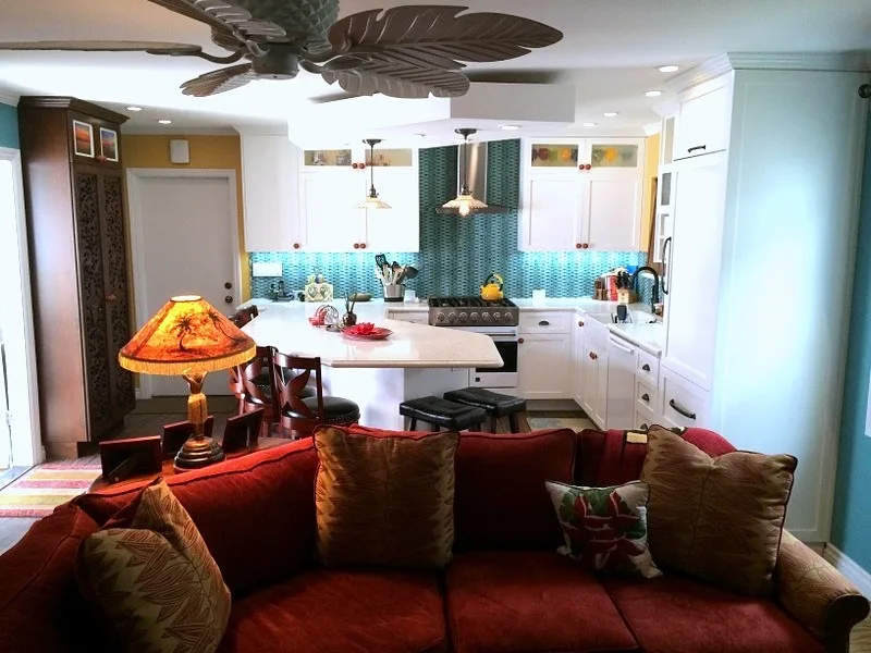 Coastal-Inspired Kitchen Design by Flat Rate Remodeling, Inc. - Photo 2