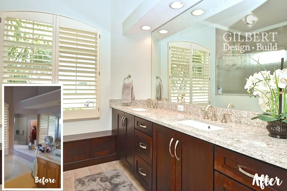 Coastal Themed Master Bathroom // Bradenton by Gilbert Design Build - Photo 6