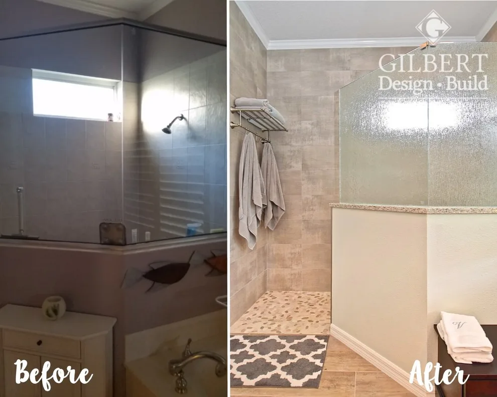 Coastal Themed Master Bathroom // Bradenton by Gilbert Design Build - Photo 7
