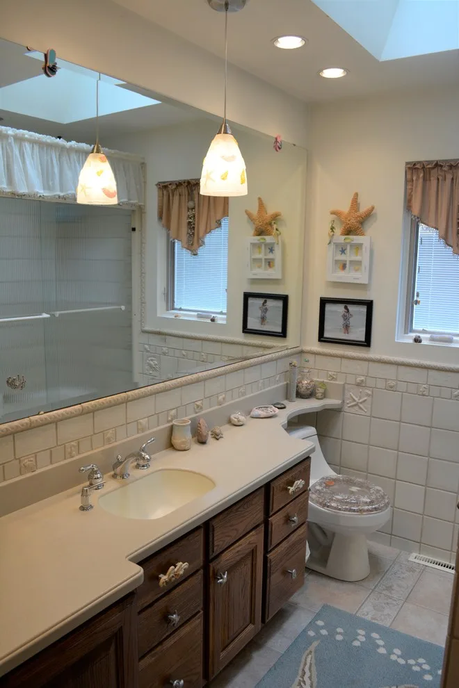 Coastal-Inspired Bathroom by Lucci Kitchen And Bath Center Inc. - Photo 4