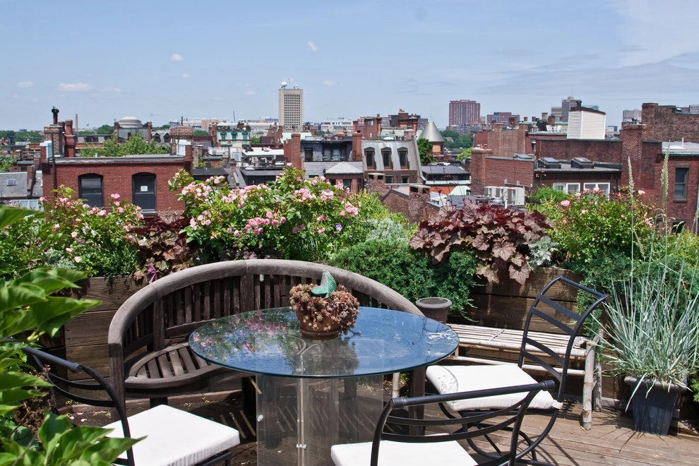 Commonwealth Avenue Rooftop by Matthew Cunningham Landscape Design LLC - Photo 63