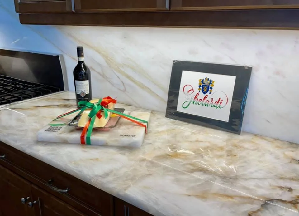 Stunning Kitchen with Quartzite Crystallus Countertops by Italian PNR Group - Photo 2