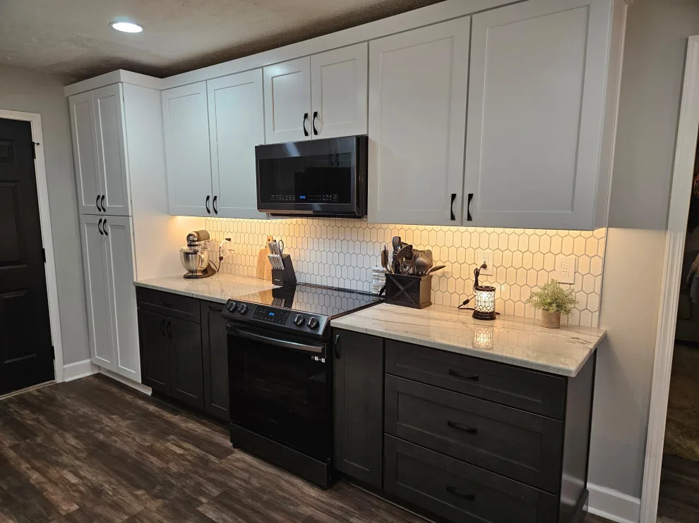 Stunning Kitchen Renovation Featuring New Two-Tone Cabinet Colors by Kitchen Solvers Of Spring Hill - Photo 3
