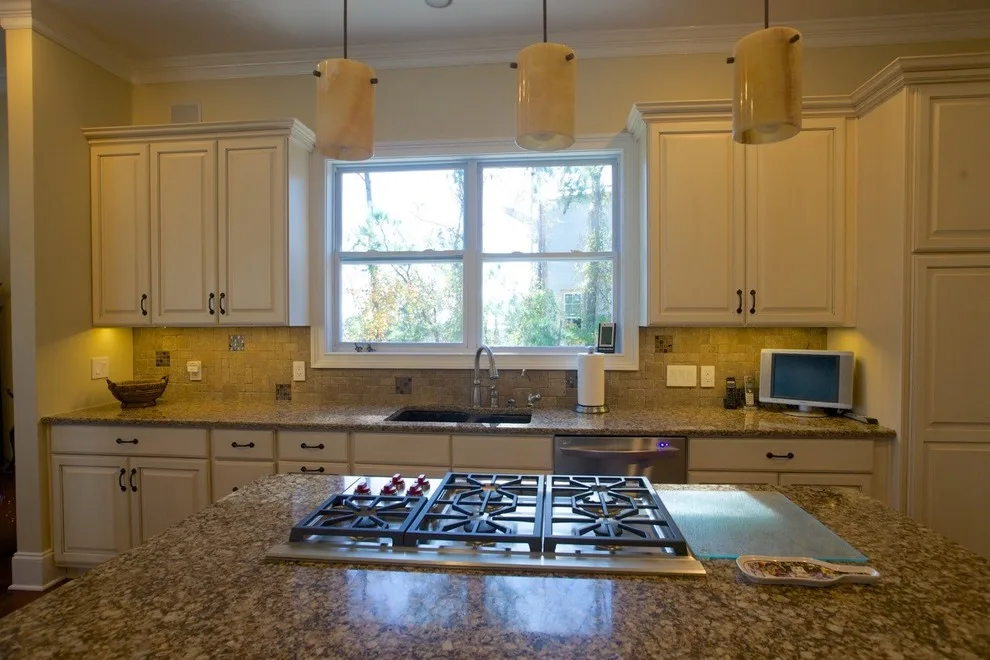 Stunning Kitchen Renovation with New Cabinets and Cabinet Refacing by Kitchen Solvers Of Charleston - Photo 2