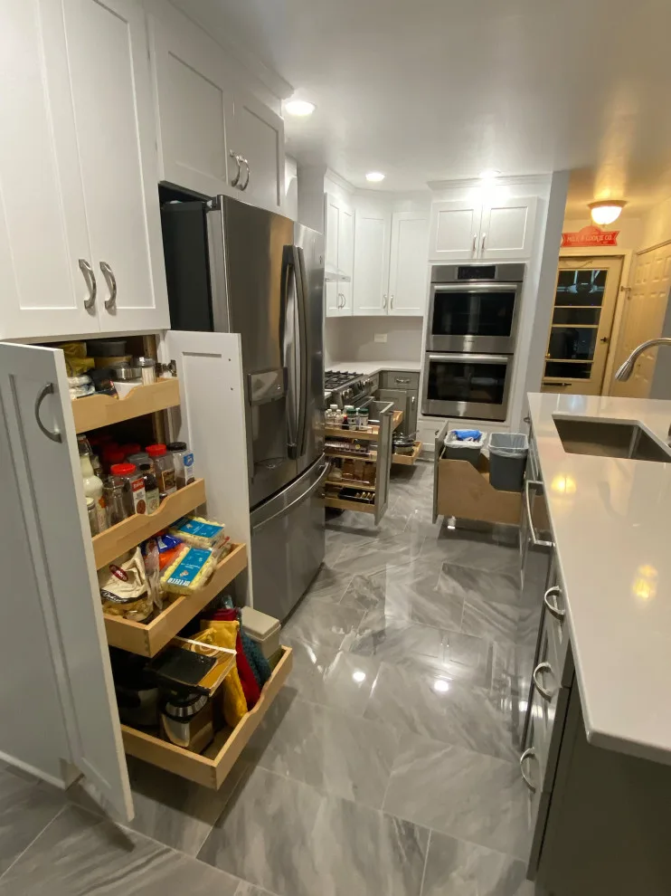 Stunning Kitchen Makeover Featuring Dual-Colored Cabinets by Kitchen Solvers Of Grayslake - Photo 2