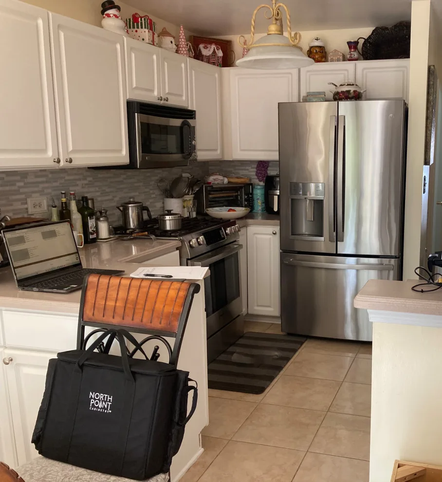 Stunning Kitchen Makeover Featuring Dual-Colored Cabinets by Kitchen Solvers Of Grayslake - Photo 12