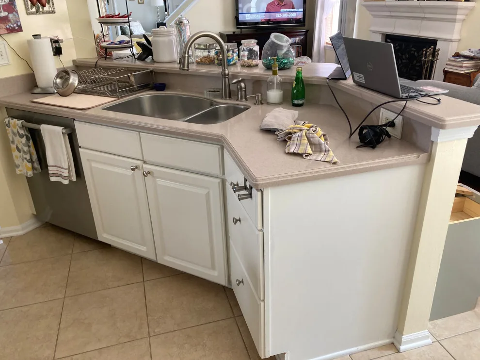 Stunning Kitchen Makeover Featuring Dual-Colored Cabinets by Kitchen Solvers Of Grayslake - Photo 5
