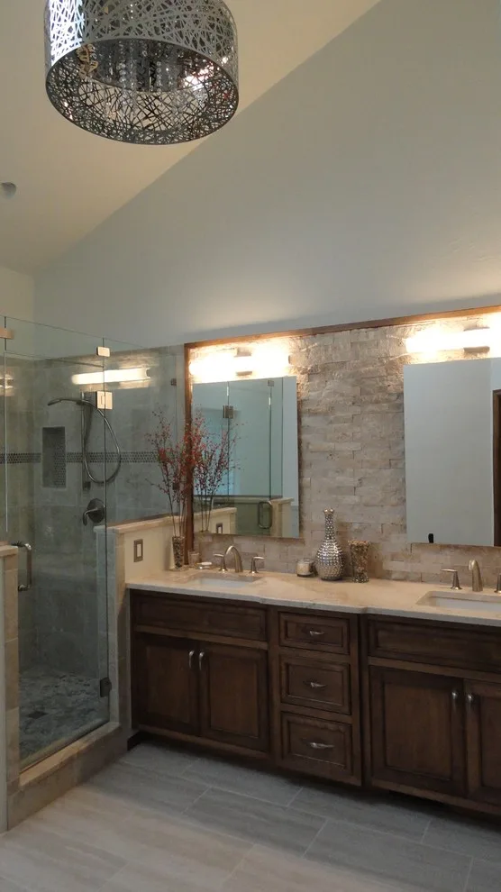 Bespoke Stone Master Bathroom by Heritage Renovations - Photo 6