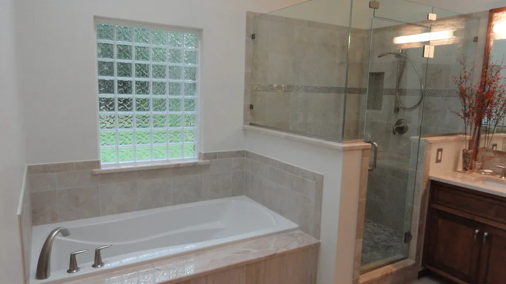 Bespoke Stone Master Bathroom by Heritage Renovations - Photo 5